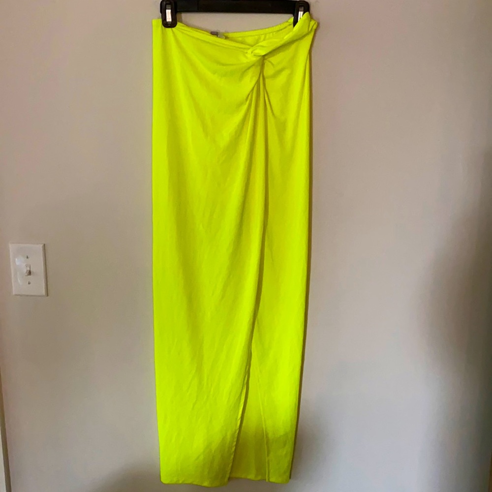 ✨ NWT neon ASOS coverup skirt